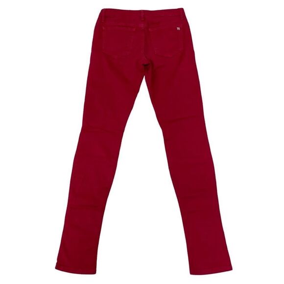 JOE'S JEANS "The Icon" Hot Pink Mid-Rise Skinny Jeans - Long - Size 29 - Picture 9 of 10